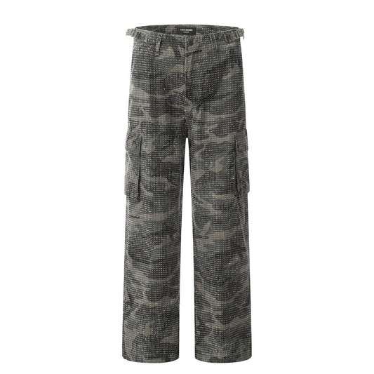 Scrub Tooling Camo Cargo Pants Camouflage PinkLimes Trending Streetwear