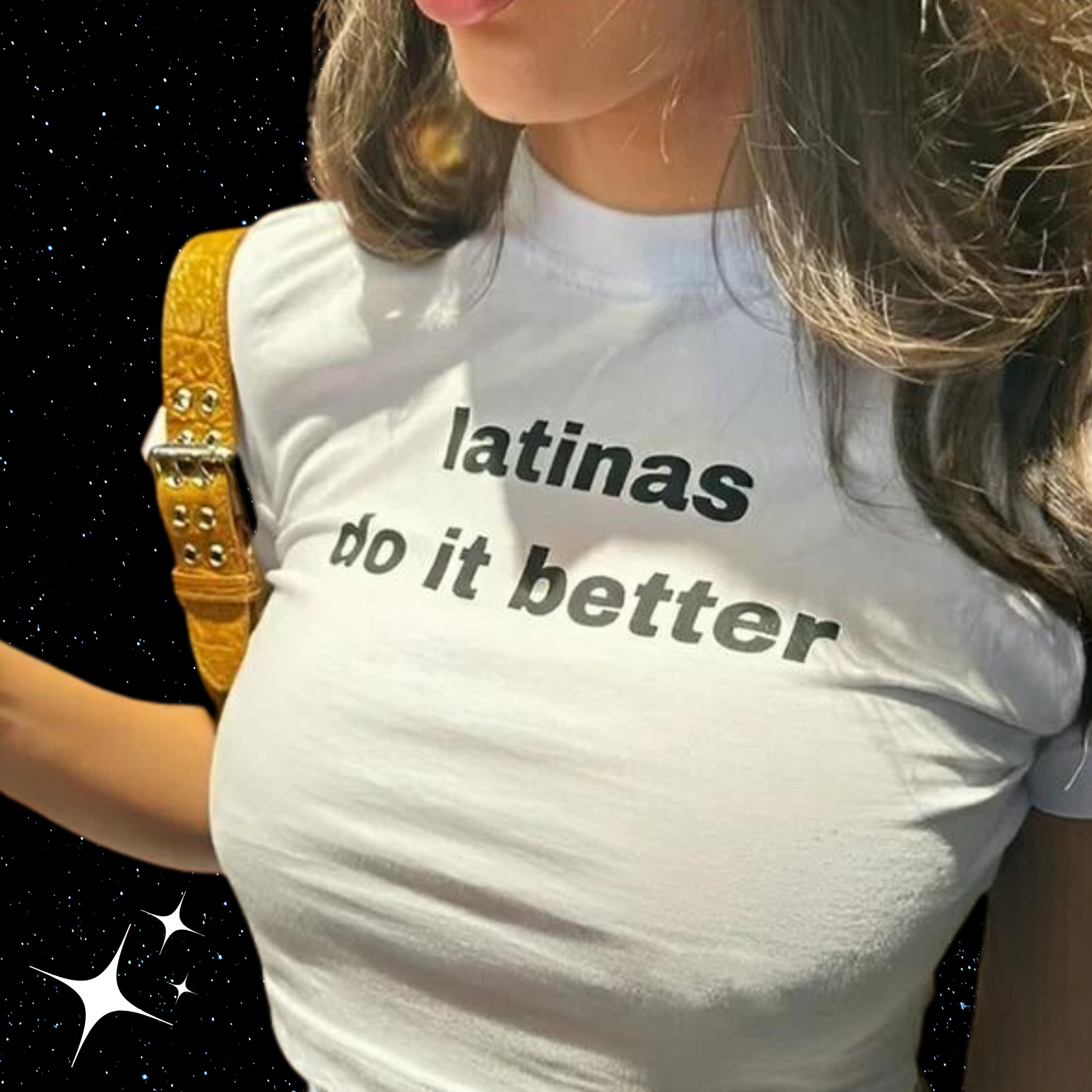 Latinas Do It Better Crop Tee