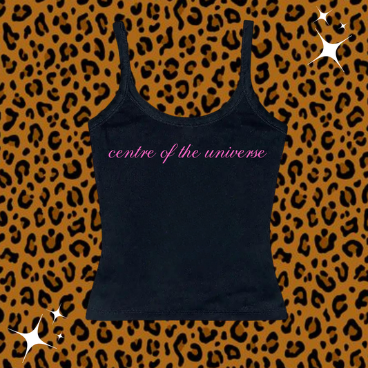 Centre Of The Universe Camisole Top Black