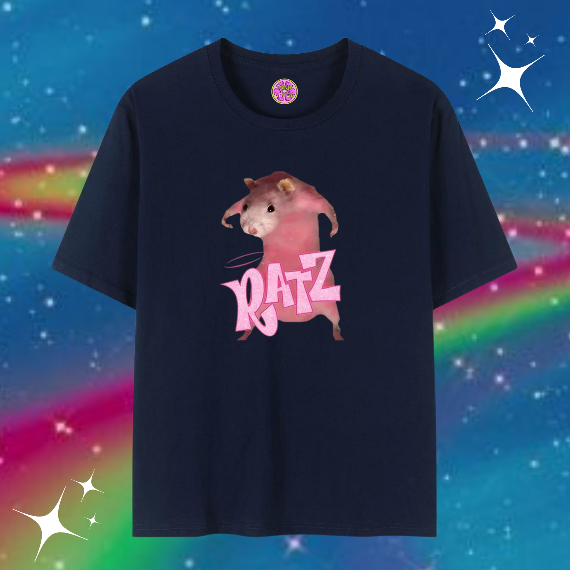 Ratz Baggy Tee Dark Blue