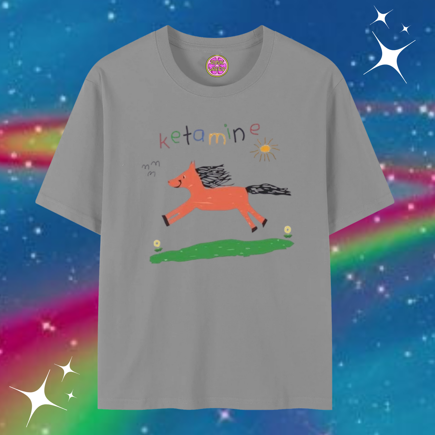 K*tamine Baggy Tee Gray