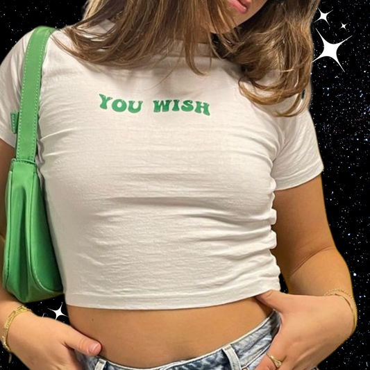 You Wish Crop Tee