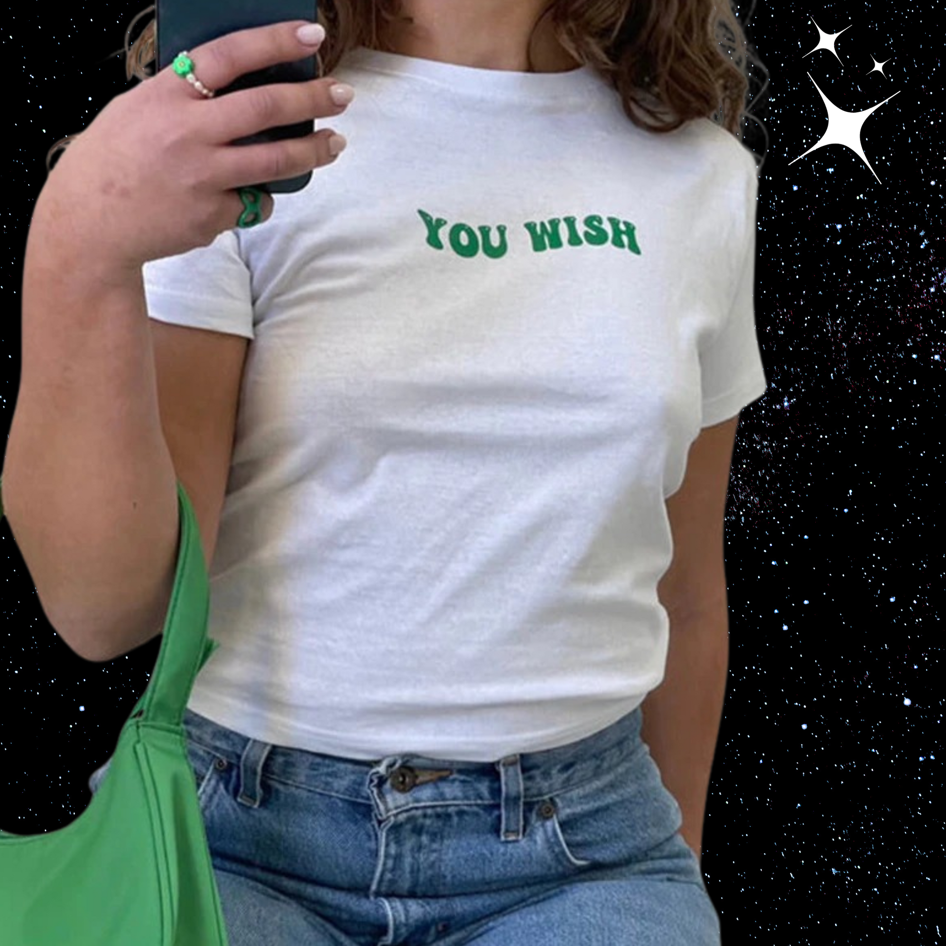 You Wish Crop Tee