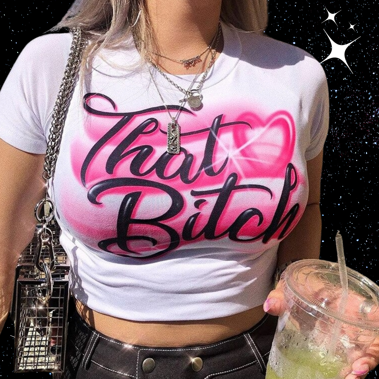 That B*tch Crop Tee