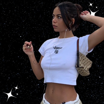 Virgo Crop Tee