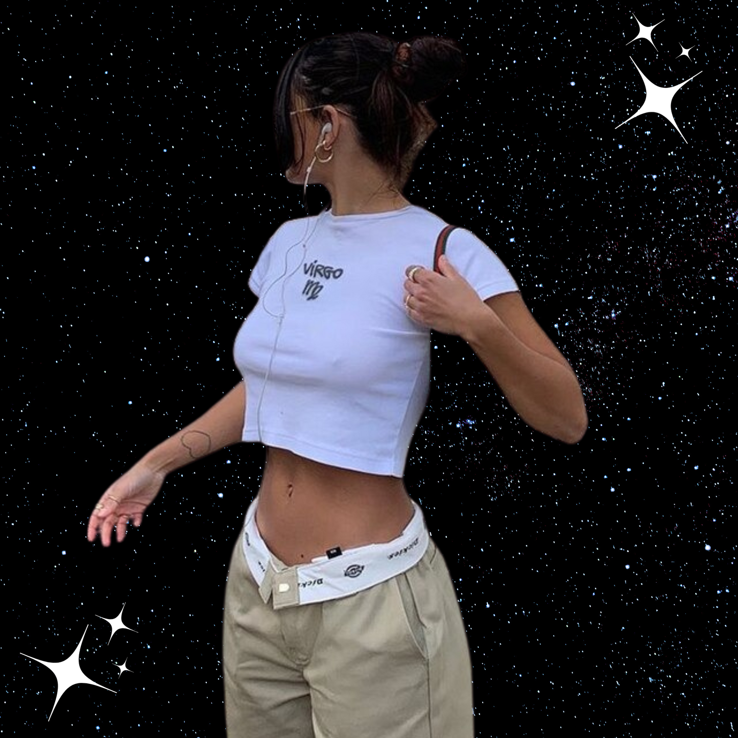 Virgo Crop Tee