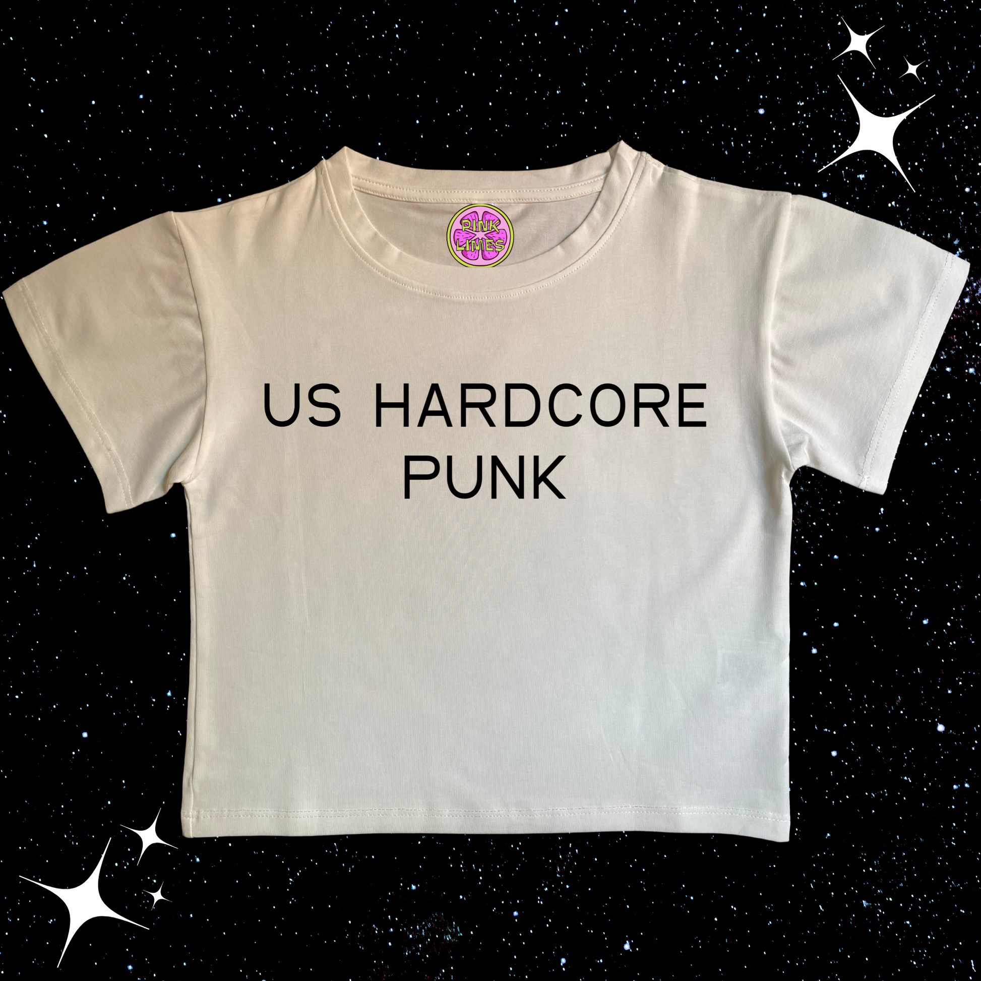 US Hardcore Punk Crop Tee