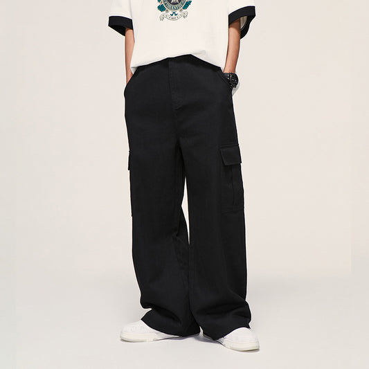 Wide Leg Workwear Cargo Pants